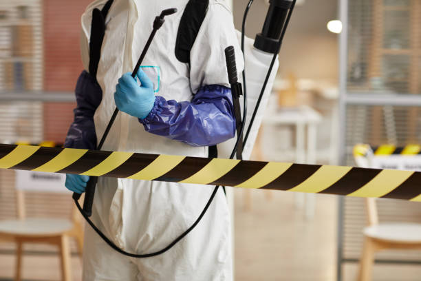 Professional Blood Cleanup technician working in Malcolm, NE